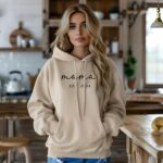 Mama Est. 2024 Hoodie - Personalized New Mom Gift - Comfy Mother'S Day Sweatshirt - Custom Pregnancy Announcement - Baby Shower Present